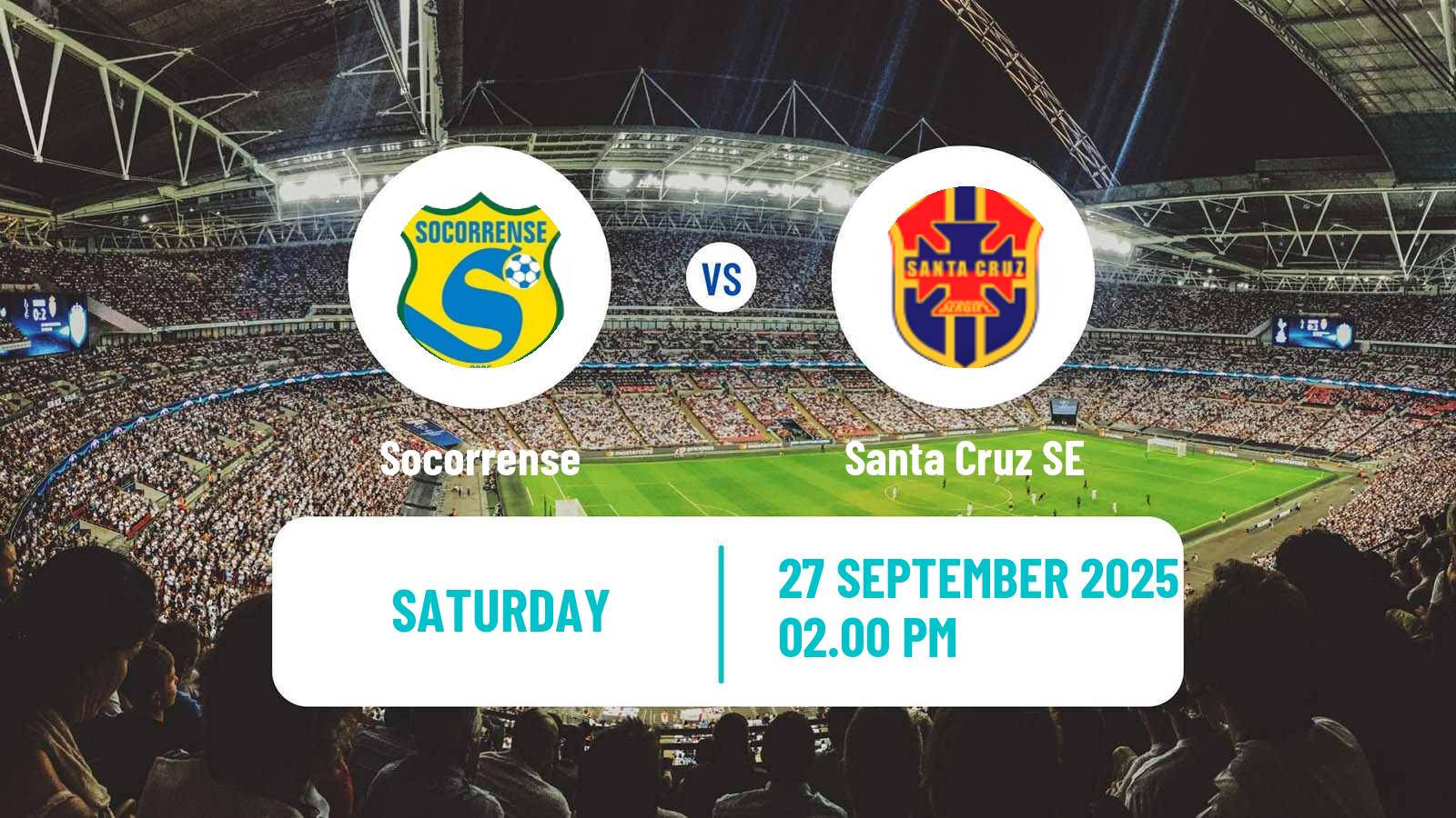 Soccer Brazilian Sergipano 3 Socorrense - Santa Cruz SE