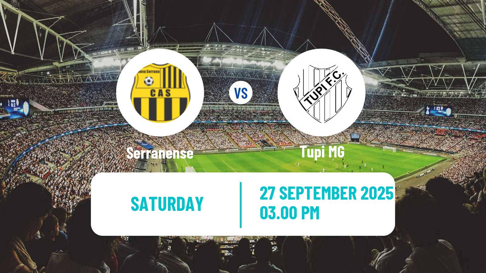 Soccer Brazilian Mineiro 3 Serranense - Tupi MG