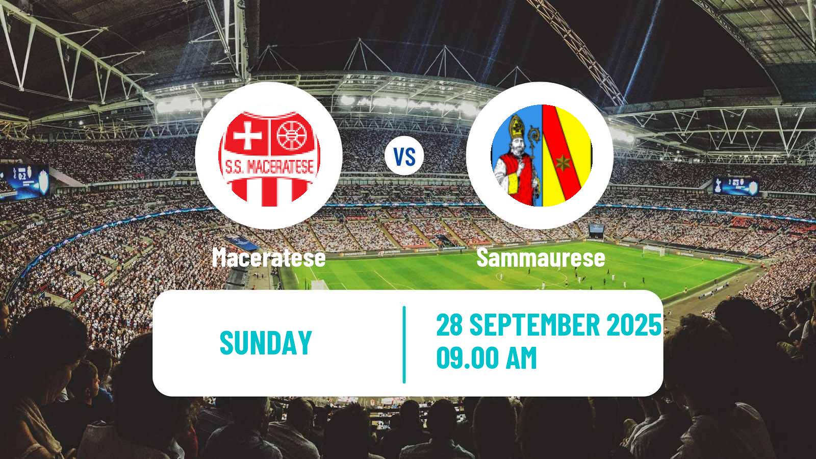 Soccer Italian Serie D - Group F Maceratese - Sammaurese