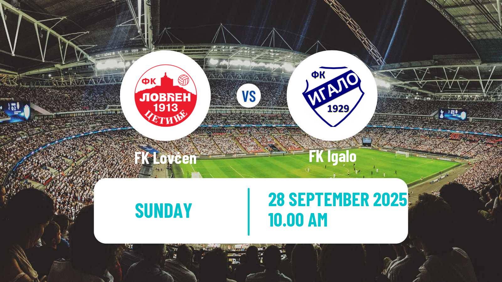 Soccer Montenegrin Druga Liga Lovćen - Igalo