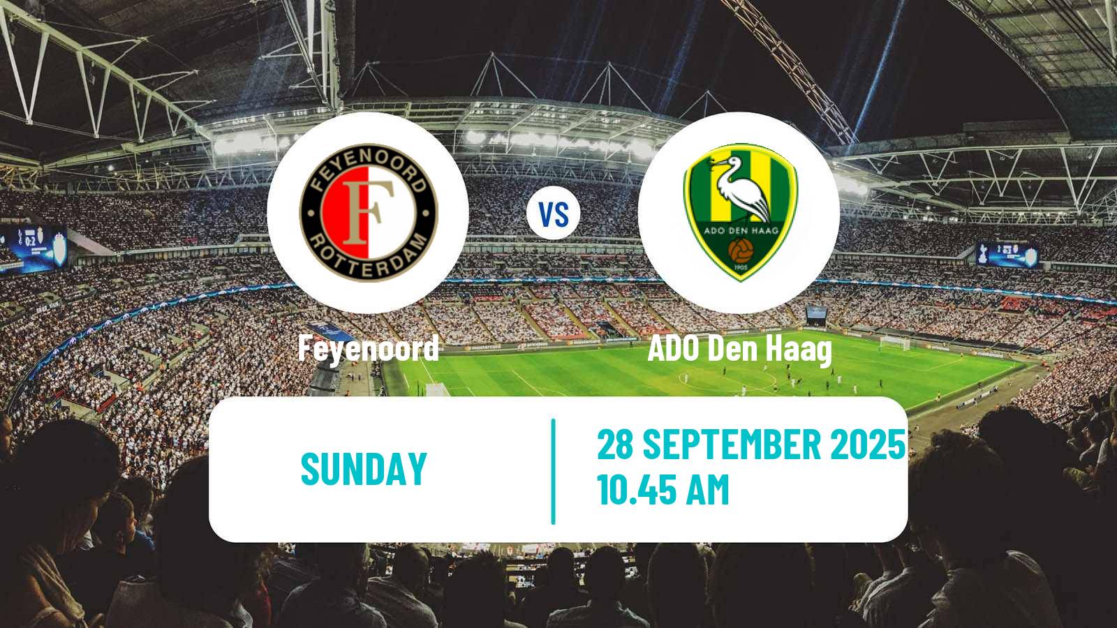 Soccer Dutch Eredivisie Women Feyenoord - ADO Den Haag