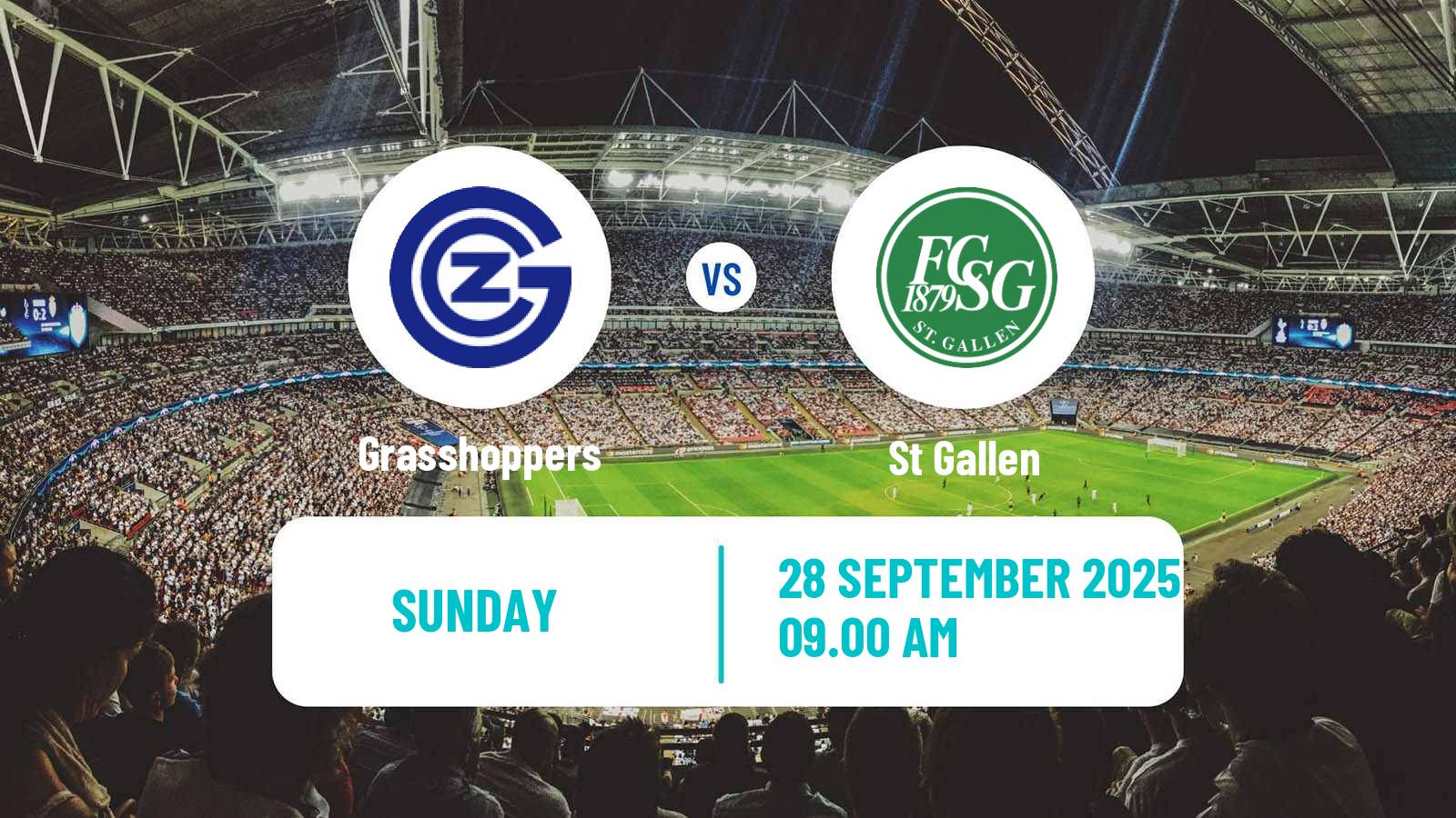 Soccer Swiss Super League Women Grasshoppers - St Gallen