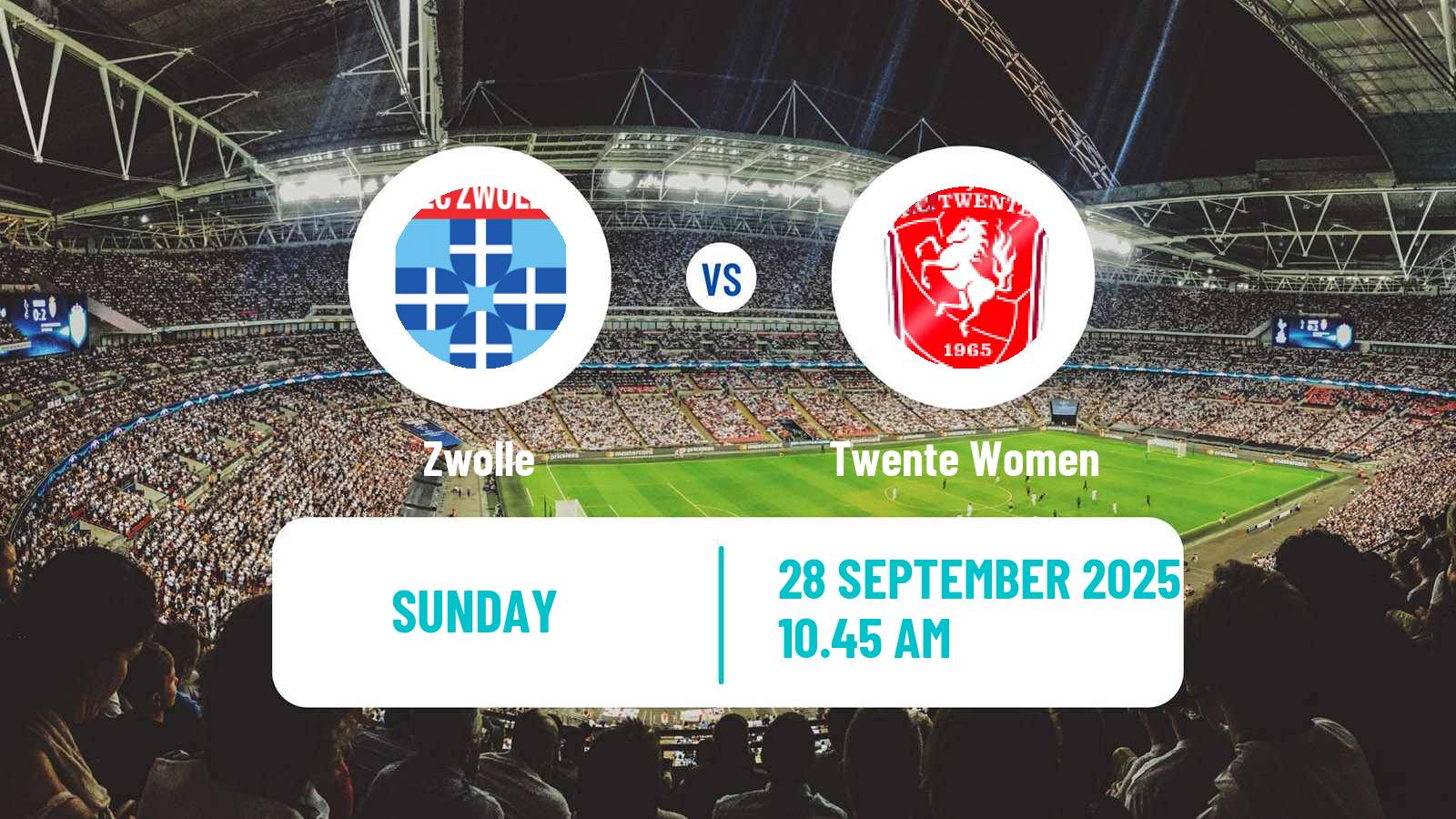 Soccer Dutch Eredivisie Women Zwolle - Twente
