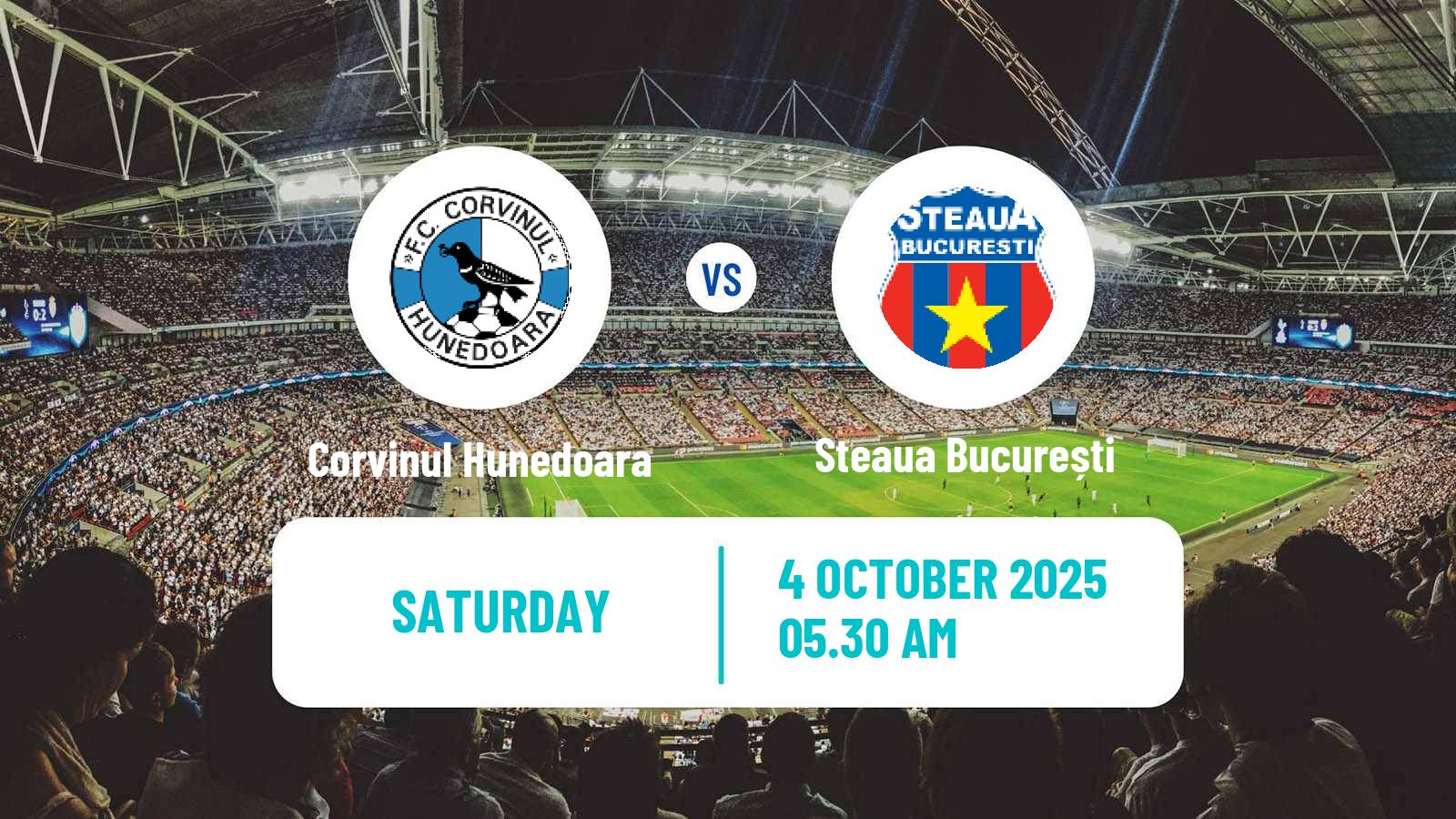 Soccer Romanian Division 2 Corvinul Hunedoara - Steaua București