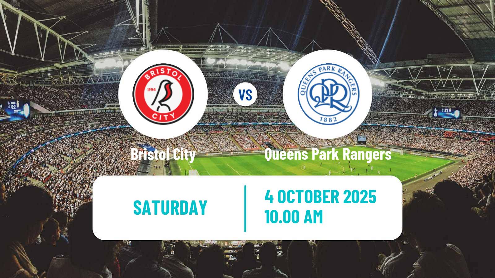 Soccer English League Championship Bristol City - Queens Park Rangers
