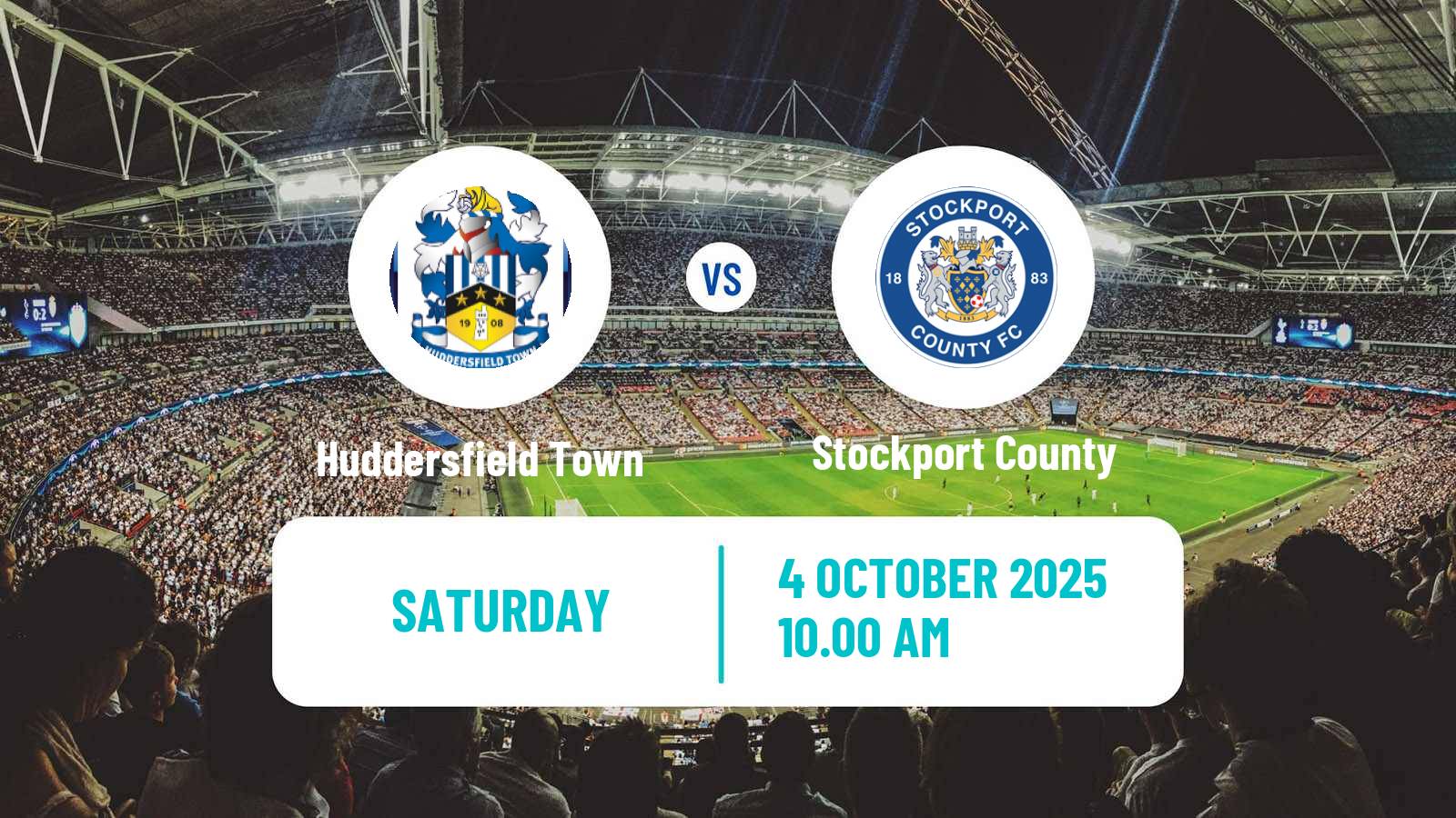 Soccer English League One Huddersfield Town - Stockport County