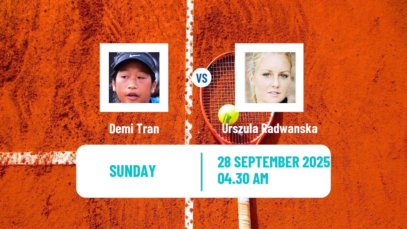 Tennis Samsun Challenger Women Demi Tran - Urszula Radwanska