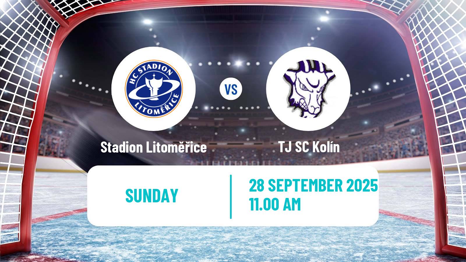 Hockey Czech Chance Liga Stadion Litoměřice - Kolín