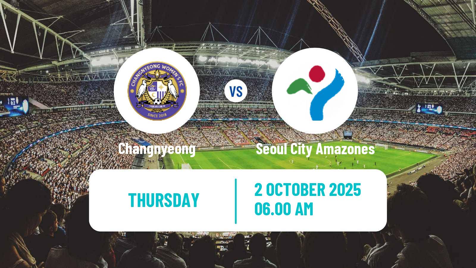 Soccer South Korean WK League Changnyeong - Seoul City Amazones