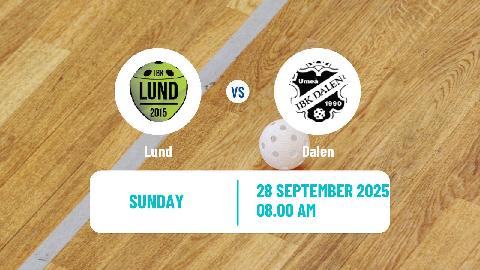 Floorball Swedish Superligan Floorball Women Lund - Dalen