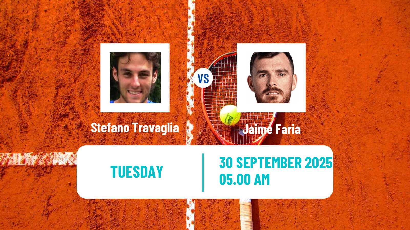 Tennis Braga Challenger Men Stefano Travaglia - Jaime Faria