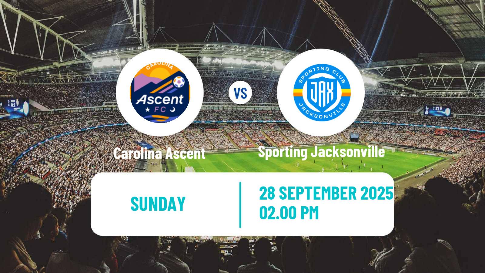 Soccer USL Super League Women Carolina Ascent - Sporting Jacksonville