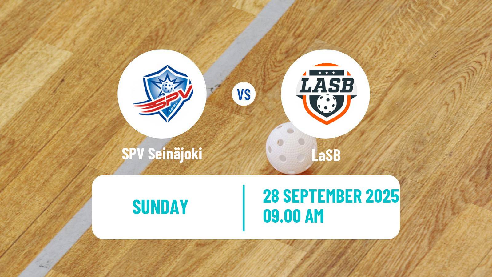 Floorball Finnish F-Liiga SPV Seinäjoki - LaSB