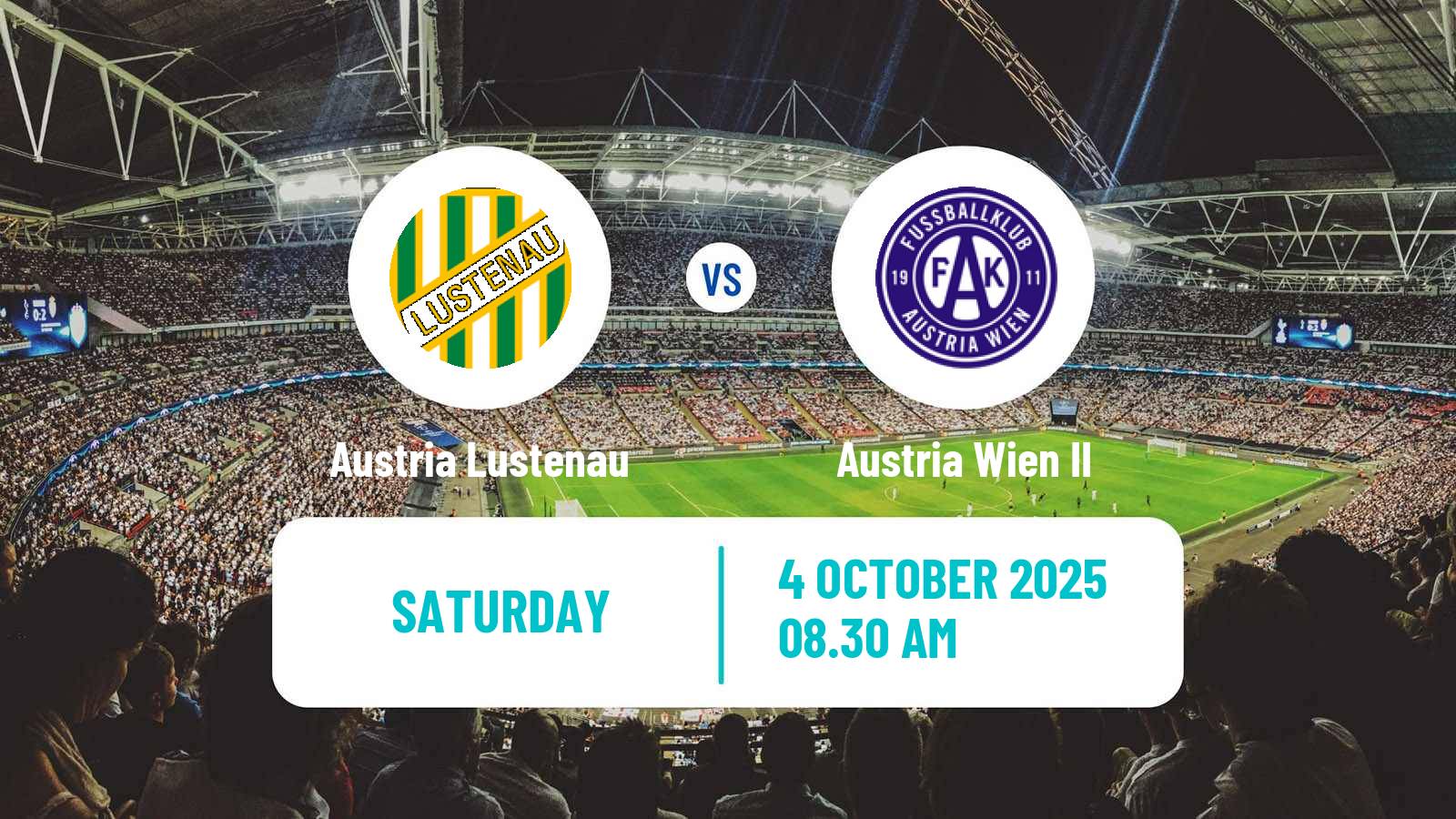 Soccer Austrian 2 Liga Austria Lustenau - Austria Wien II
