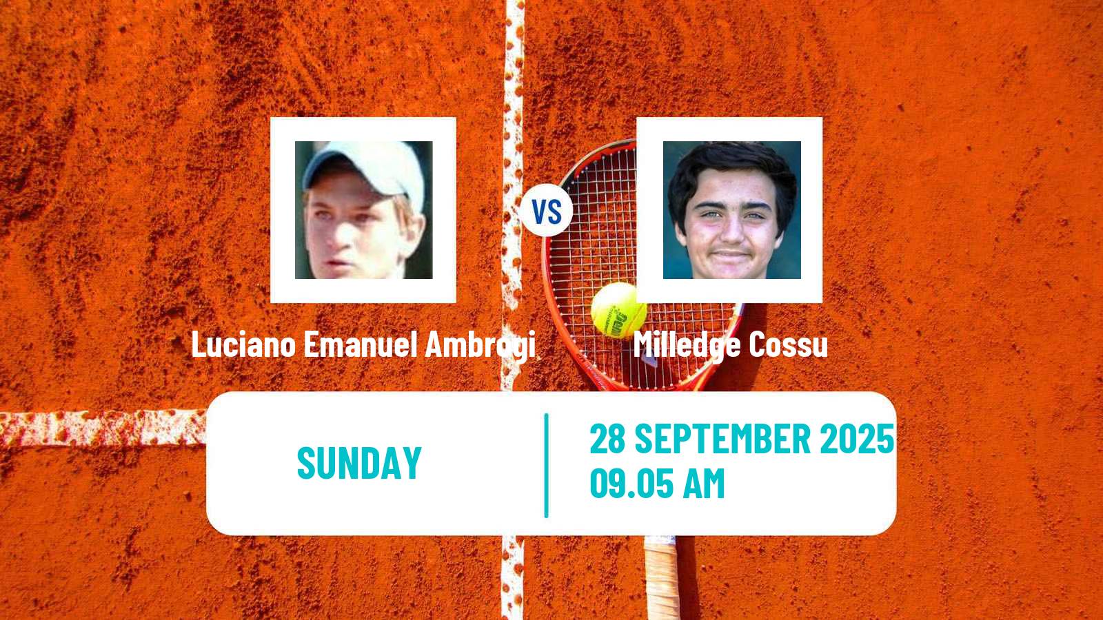 Tennis Antofagasta Challenger Men Luciano Emanuel Ambrogi - Milledge Cossu