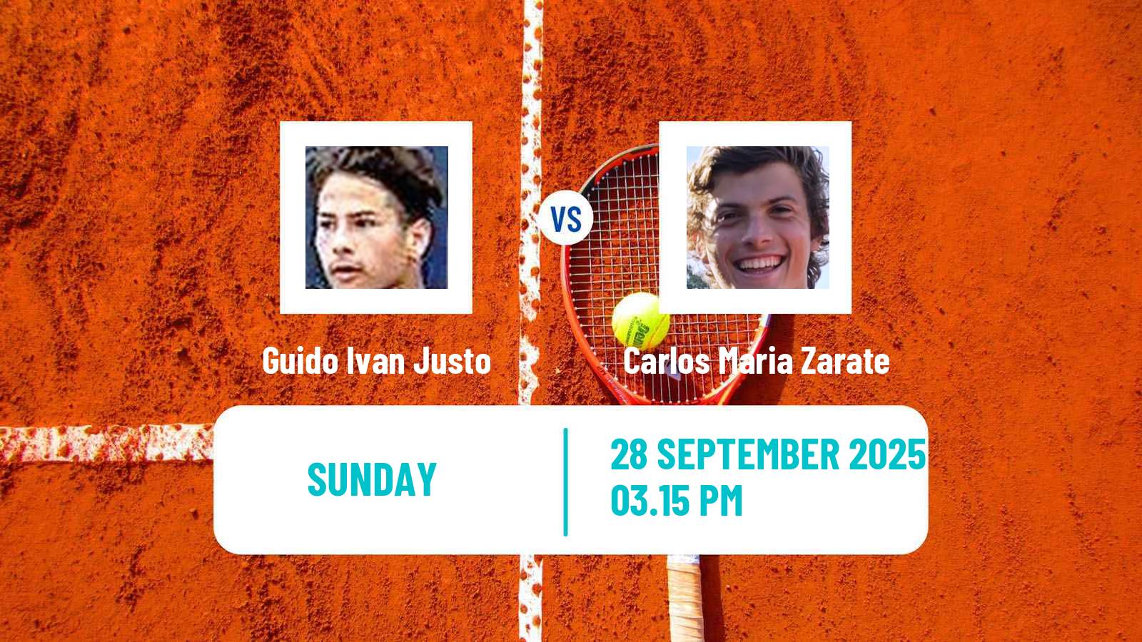 Tennis Antofagasta Challenger Men Guido Ivan Justo - Carlos Maria Zarate