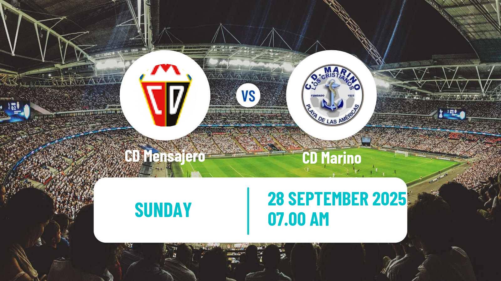 Soccer Spanish Tercera RFEF - Group 12 Mensajero - Marino
