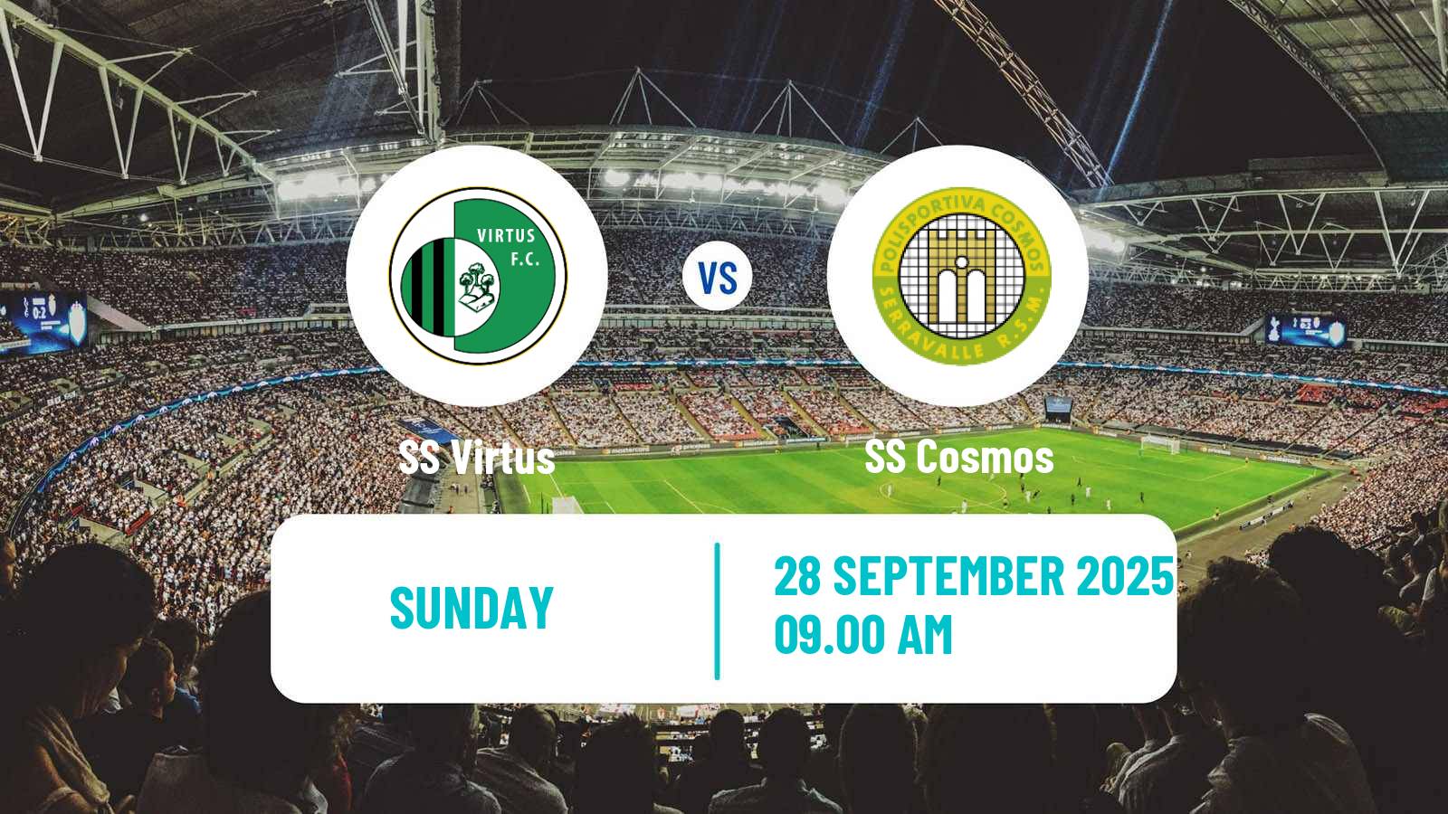 Soccer San Marino Campionato Sammarinese Virtus - Cosmos