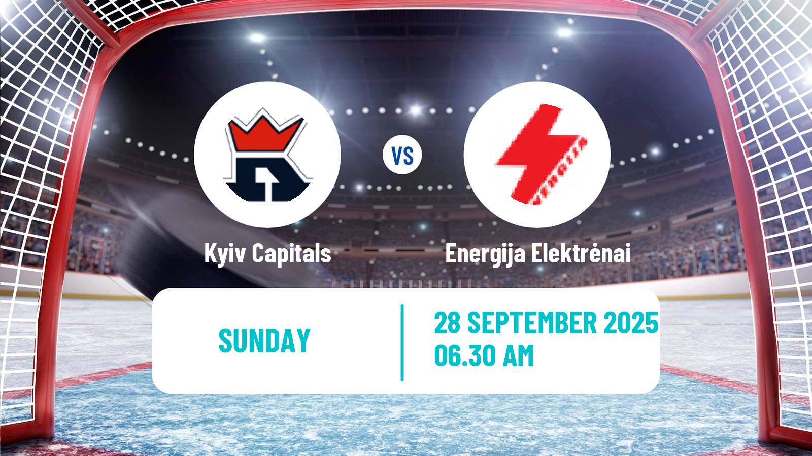 Hockey Latvian Hokeja Liga Kyiv Capitals - Energija Elektrėnai