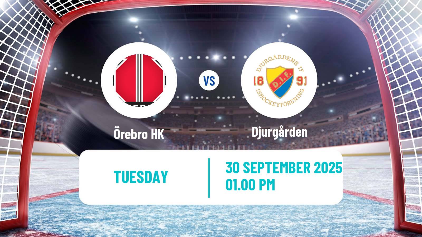 Hockey SHL Örebro - Djurgården