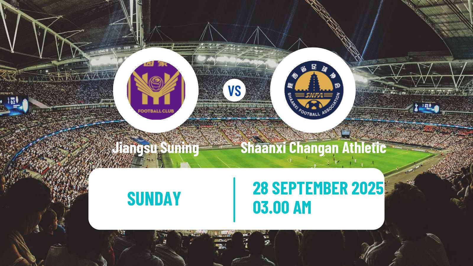 Soccer Chinese Super League Women Jiangsu Suning - Shaanxi Changan Athletic