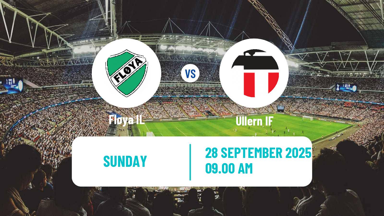Soccer Norwegian Division 3 - Group 1 Fløya - Ullern