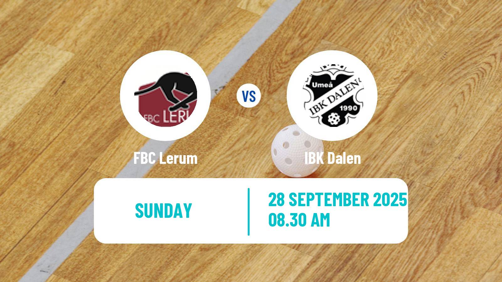 Floorball Swedish Allsvenskan Floorball Lerum - Dalen