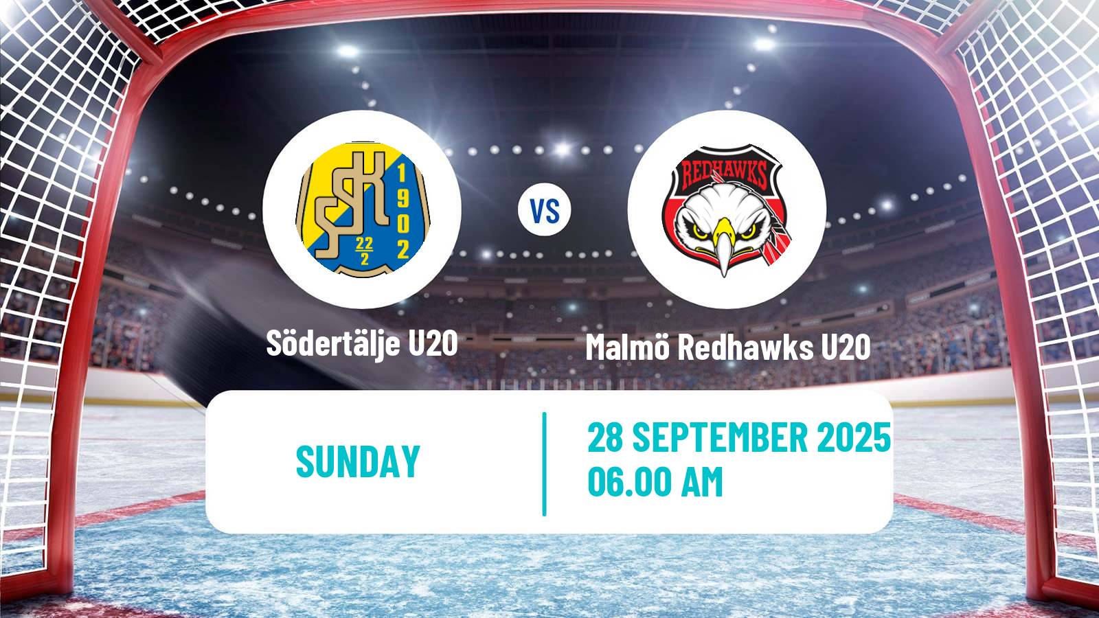 Hockey Swedish Superelit U20 Hockey Södertälje U20 - Malmö Redhawks U20