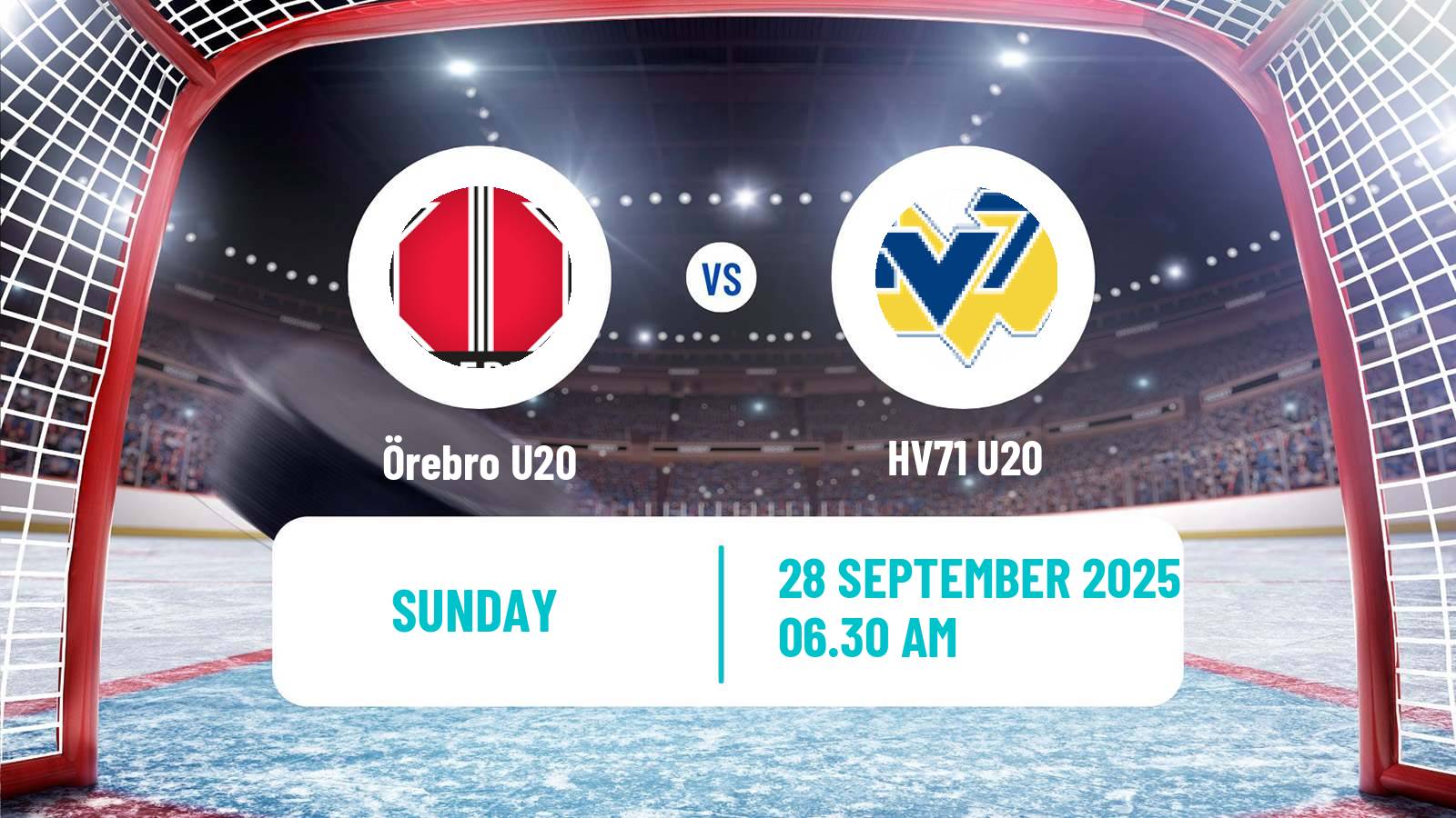 Hockey Swedish Superelit U20 Hockey Örebro U20 - HV71 U20