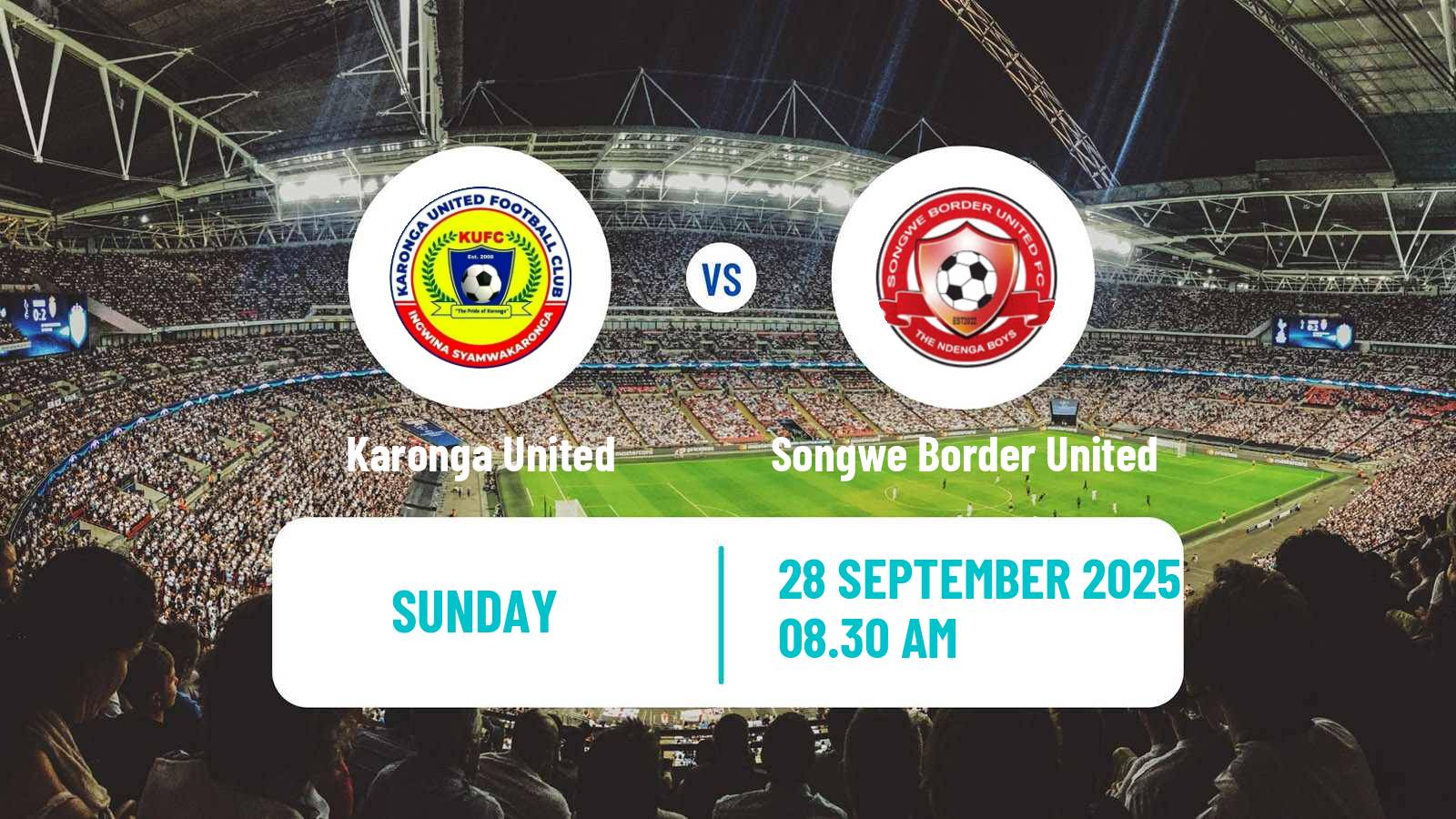 Soccer Malawi Premier Division Karonga United - Songwe Border United