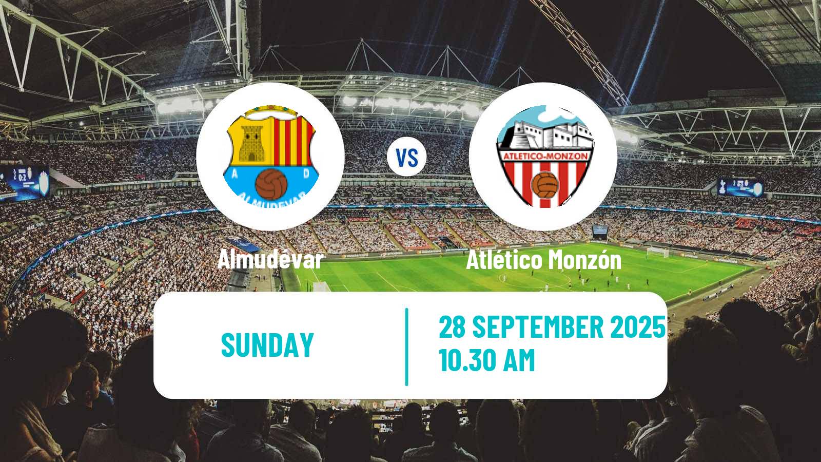 Soccer Spanish Tercera RFEF - Group 17 Almudévar - Atlético Monzón