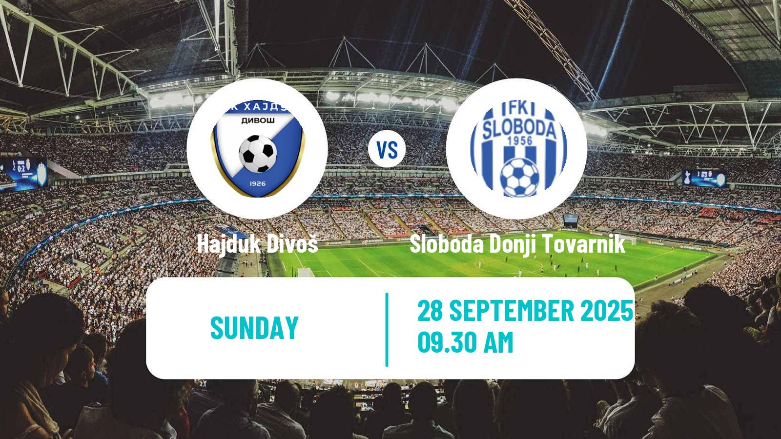 Soccer Serbian Srpska Liga - Vojvodina Hajduk Divoš - Sloboda Donji Tovarnik
