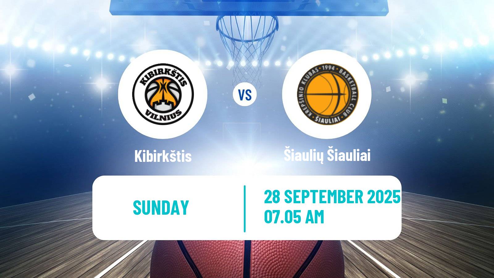 Basketball Lietuvos LMKL Women Kibirkštis - Šiaulių Šiauliai