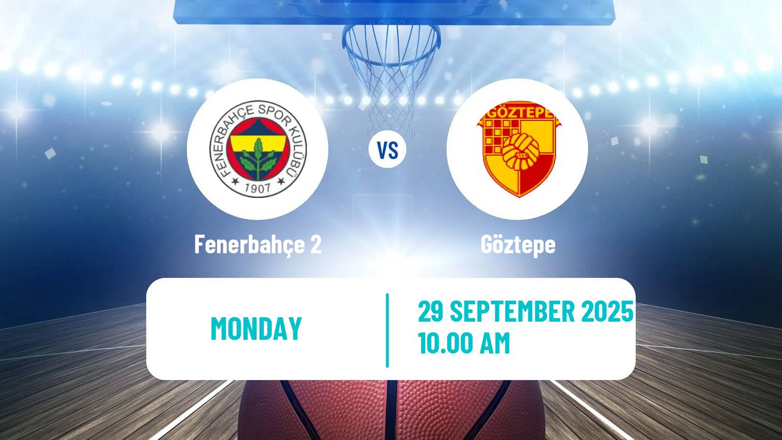 Basketball Turkish TBL Fenerbahçe 2 - Göztepe
