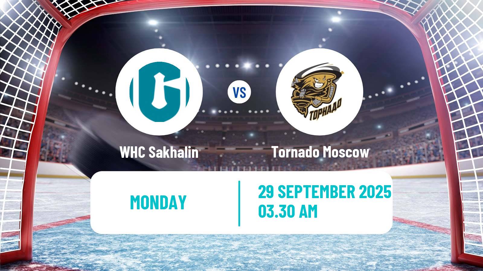 Hockey Russian WHL Sakhalin - Tornado Moscow