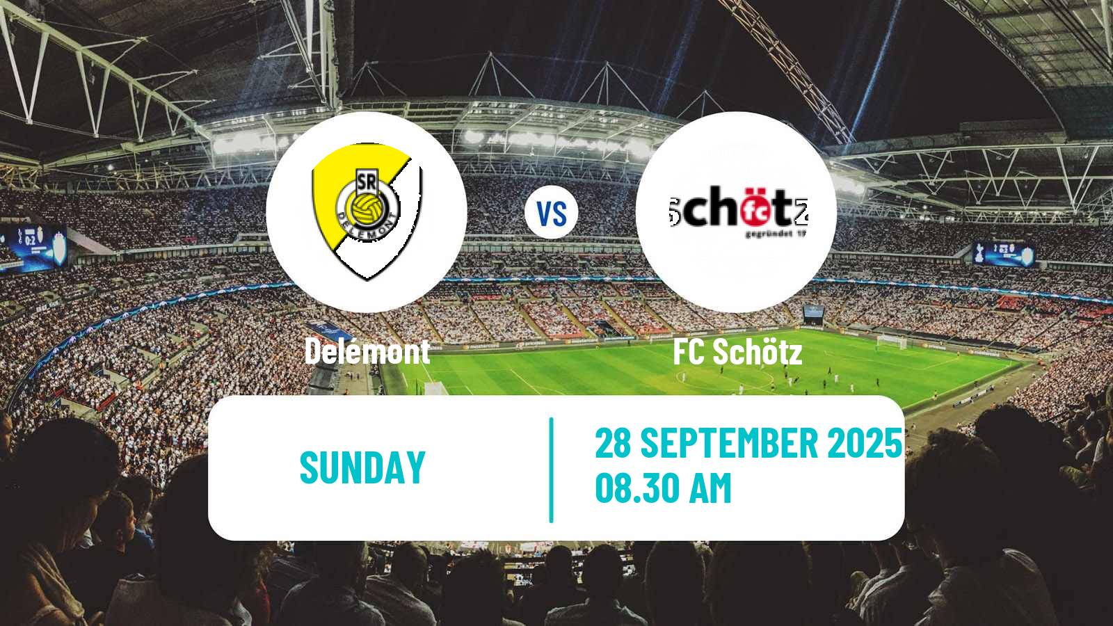 Soccer Swiss 1 Liga Classic Group 2 Delémont - Schötz