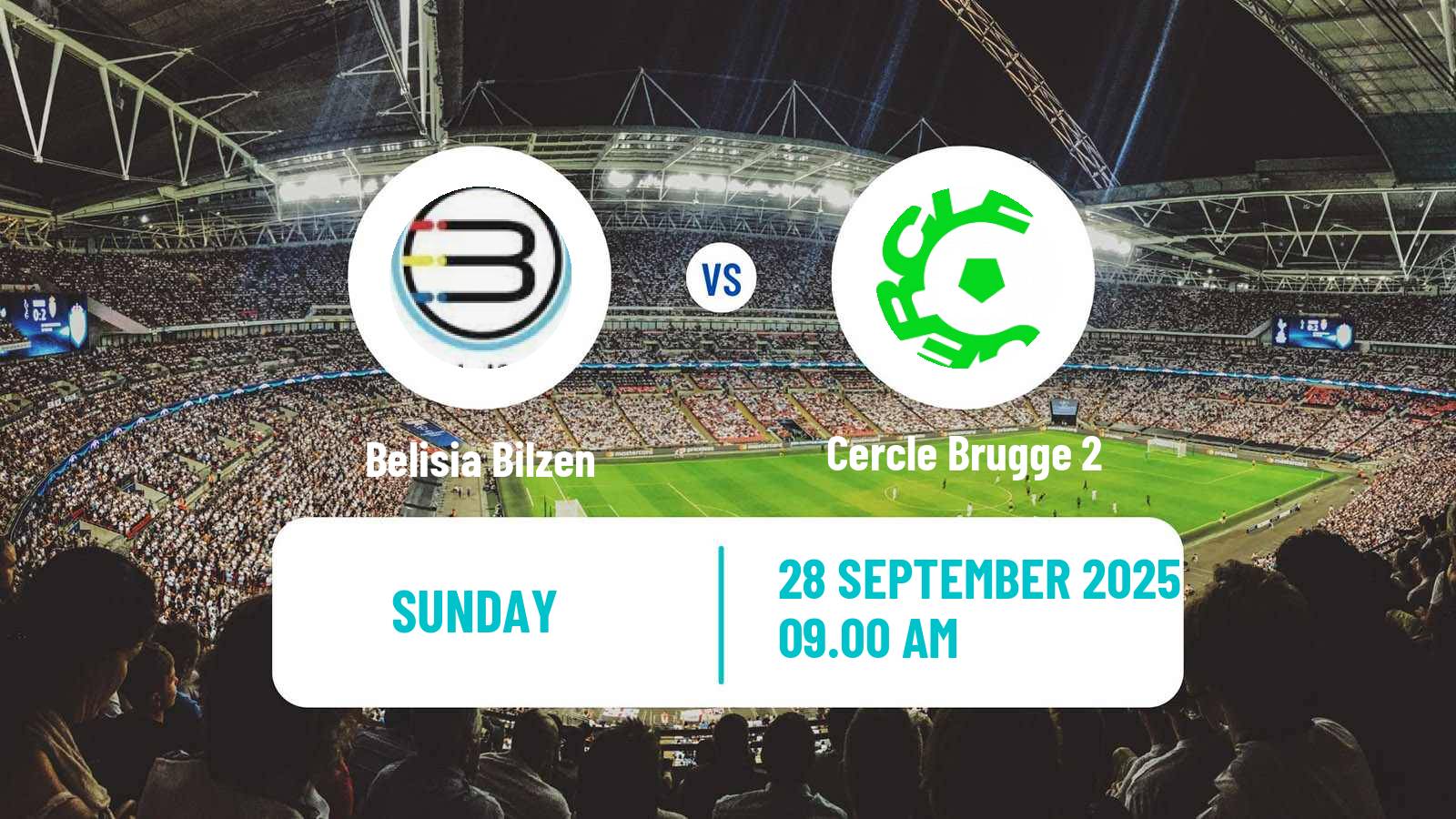 Soccer Belgian National Division 1 VV Belisia Bilzen - Cercle Brugge 2