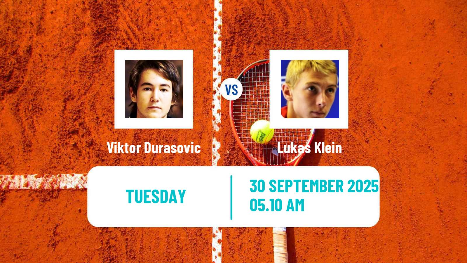 Tennis Alicante Challenger Men Viktor Durasovic - Lukas Klein