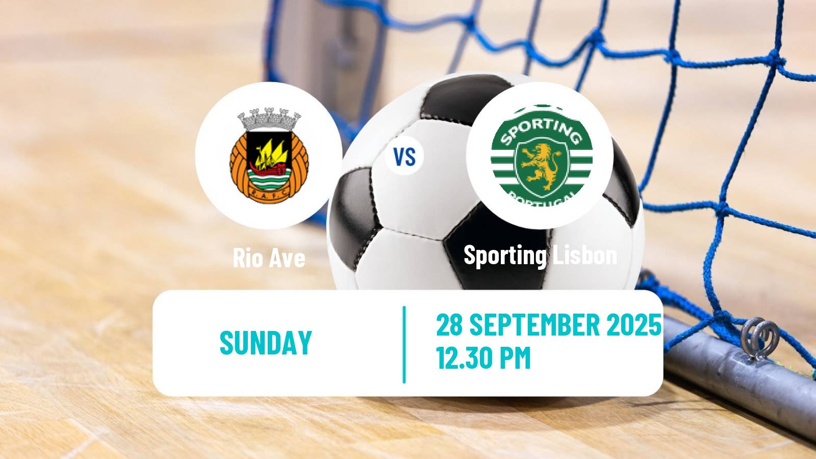 Futsal Portuguese 1ª divisão Futsal Rio Ave - Sporting Lisbon