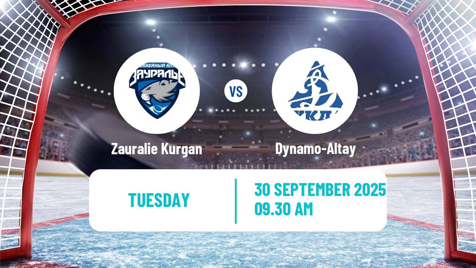 Hockey VHL Zauralie Kurgan - Dynamo-Altay
