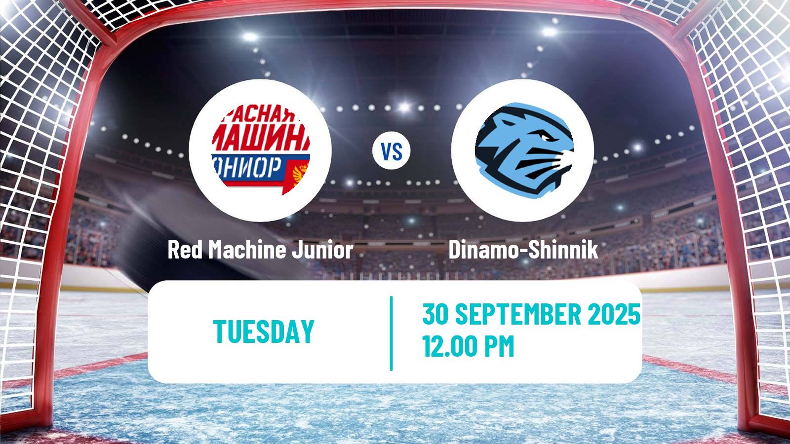 Hockey MHL Red Machine Junior - Dinamo-Shinnik