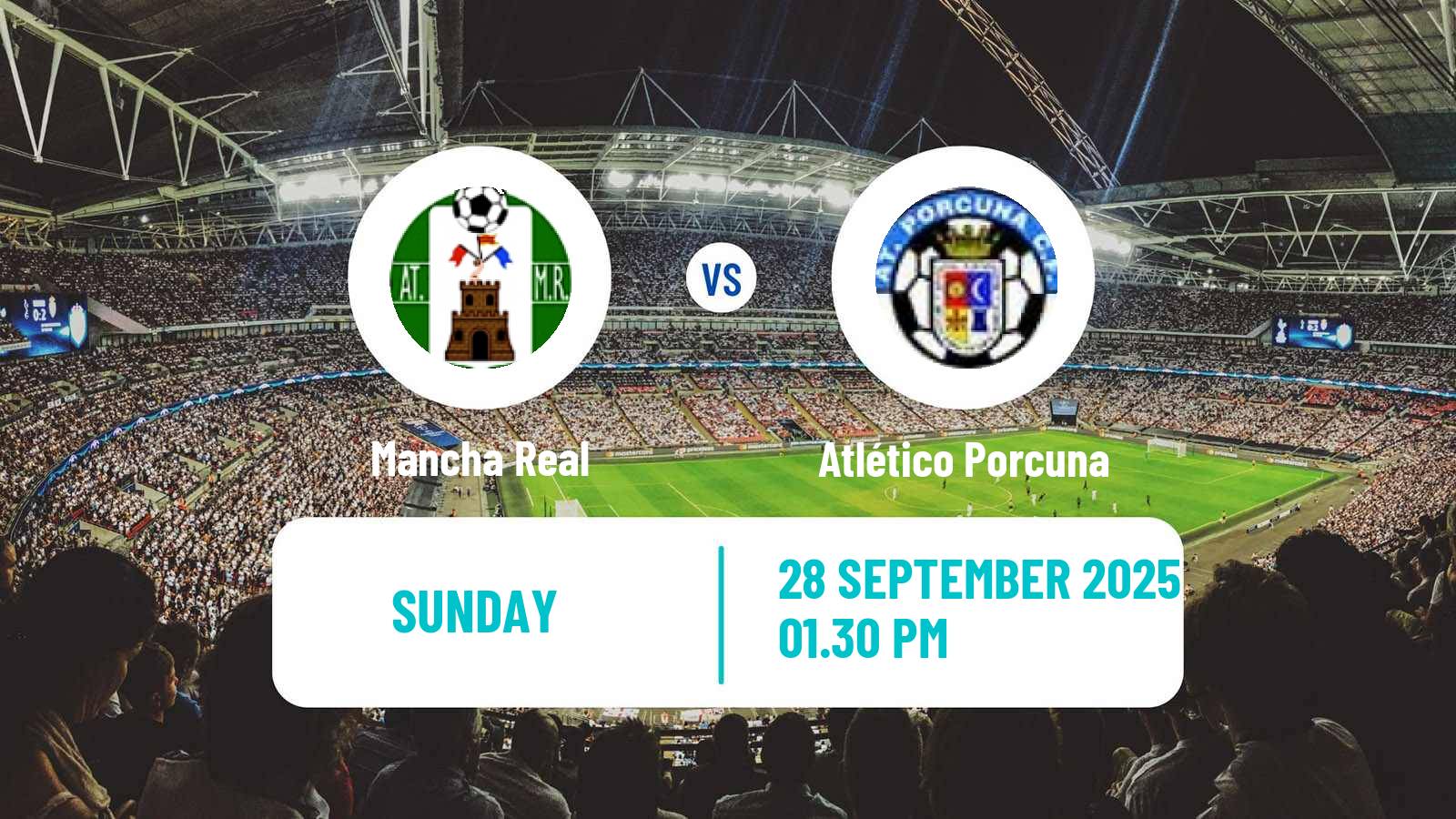 Soccer Spanish Tercera RFEF - Group 9 Mancha Real - Atlético Porcuna