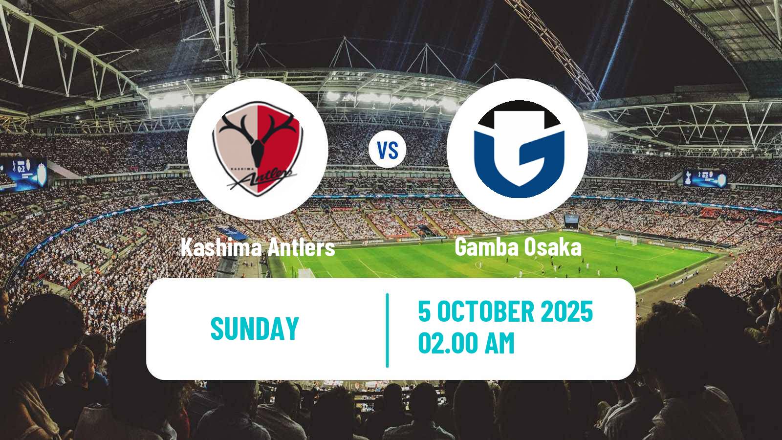 Soccer Japan J1 League Kashima Antlers - Gamba Osaka