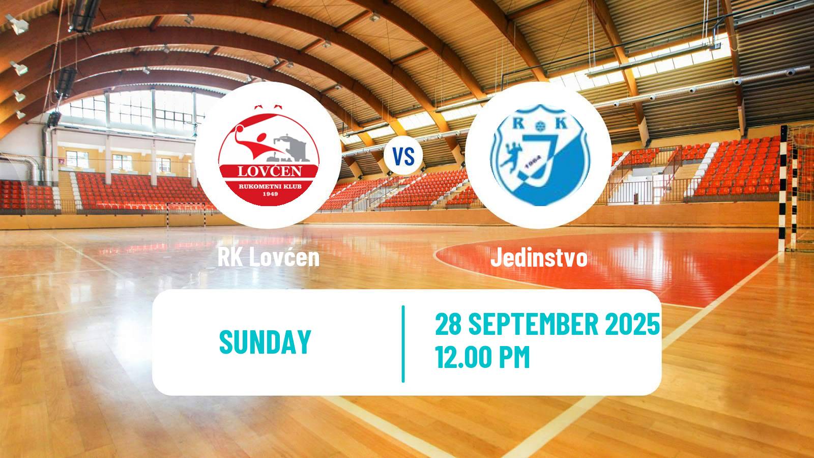 Handball Montenegrin Prva liga Handball Lovćen - Jedinstvo