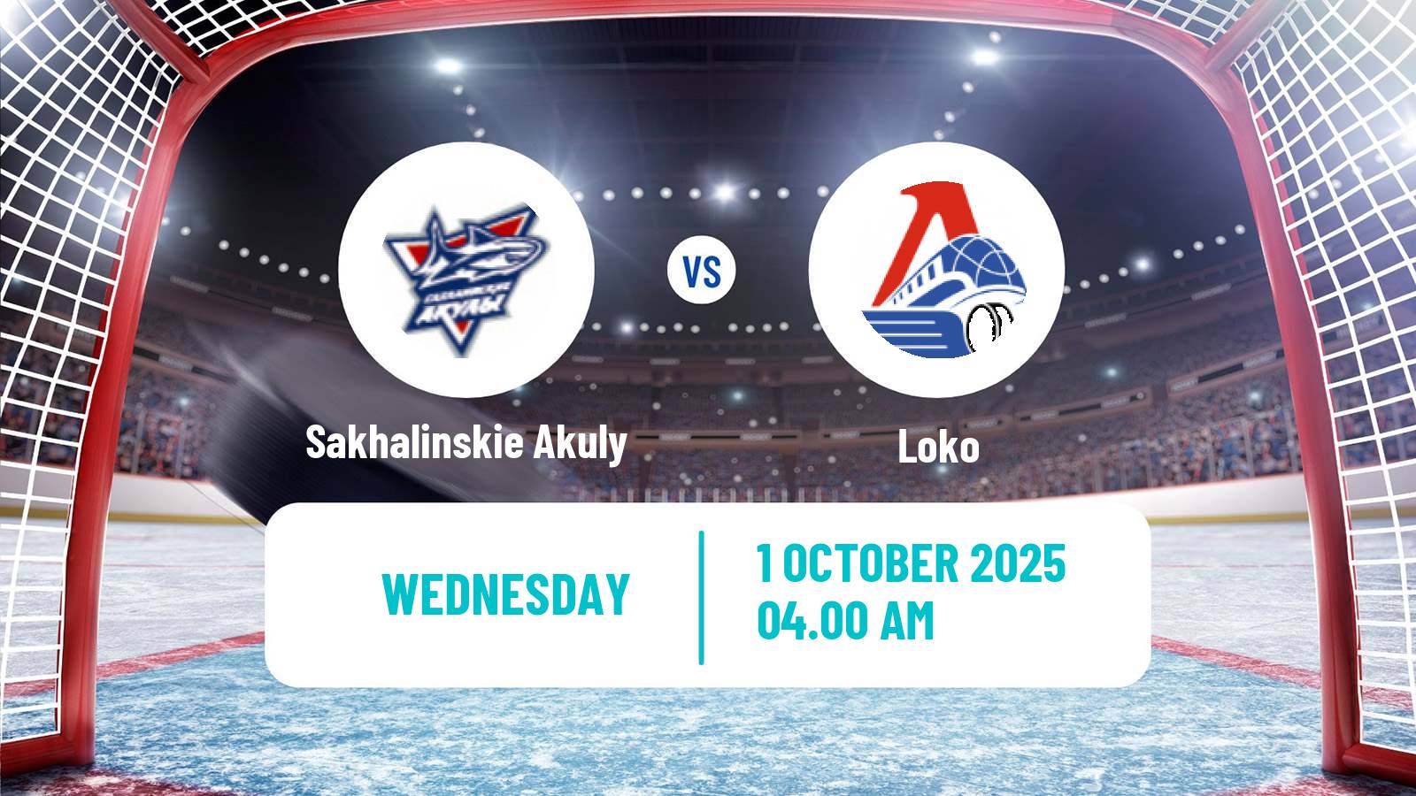 Hockey MHL Sakhalinskie Akuly - Loko