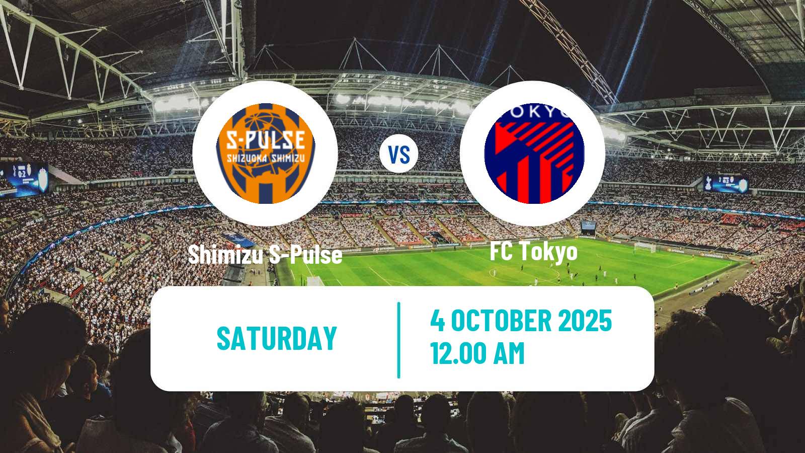 Soccer Japan J1 League Shimizu S-Pulse - Tokyo