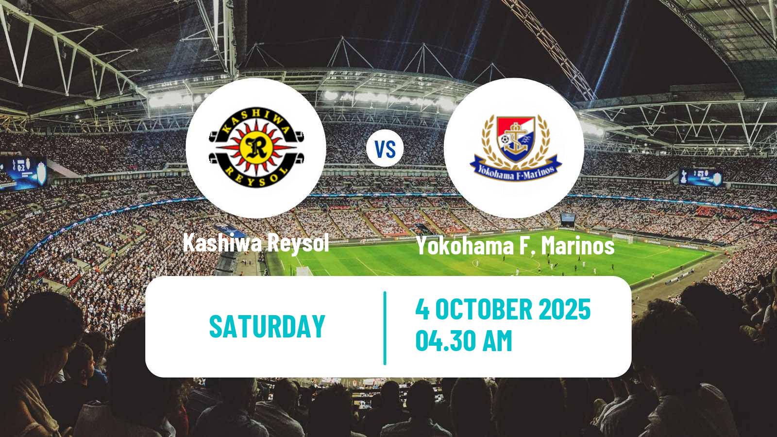 Soccer Japan J1 League Kashiwa Reysol - Yokohama F. Marinos