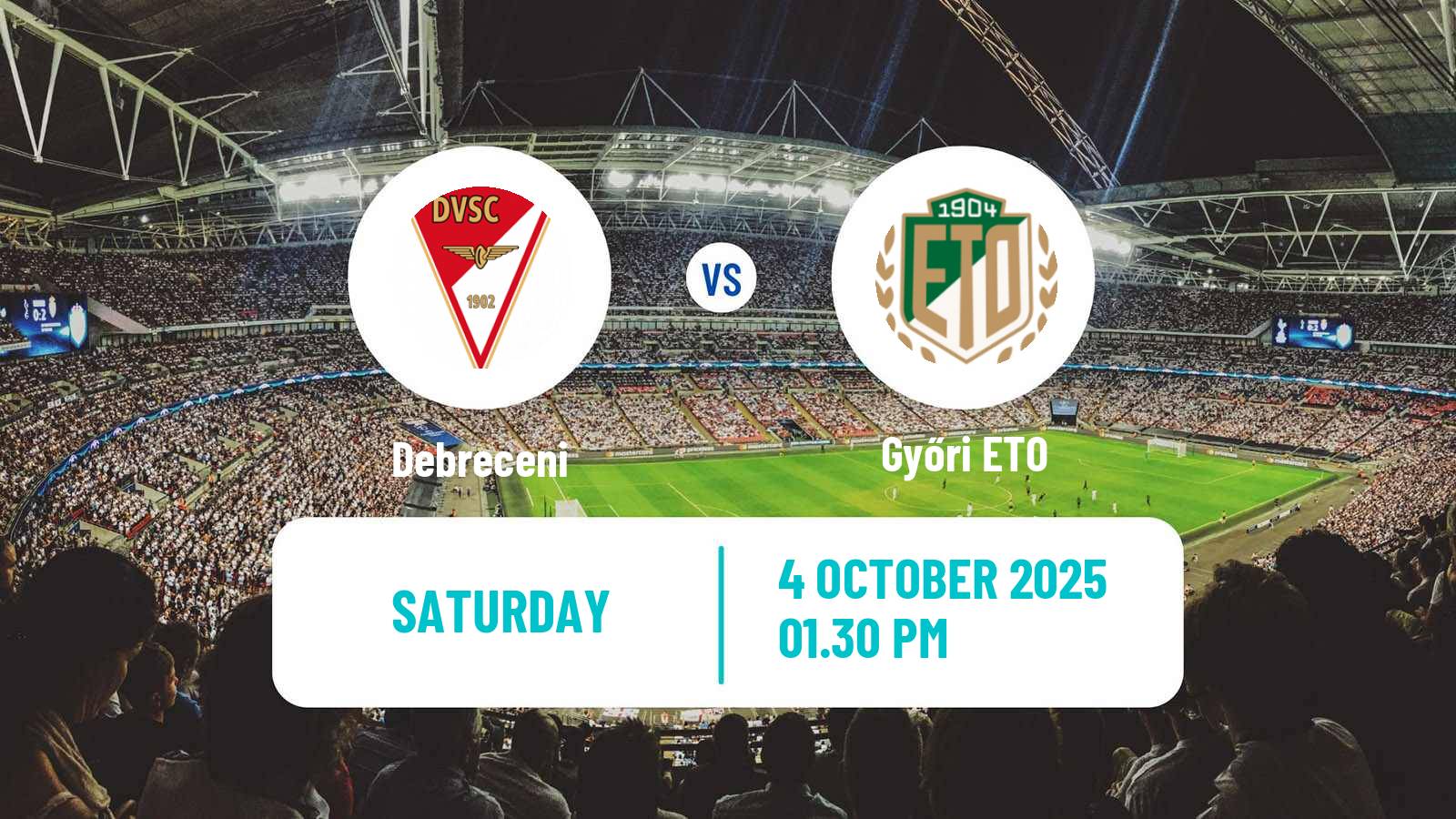Soccer Hungarian NB I Debreceni - Győri ETO
