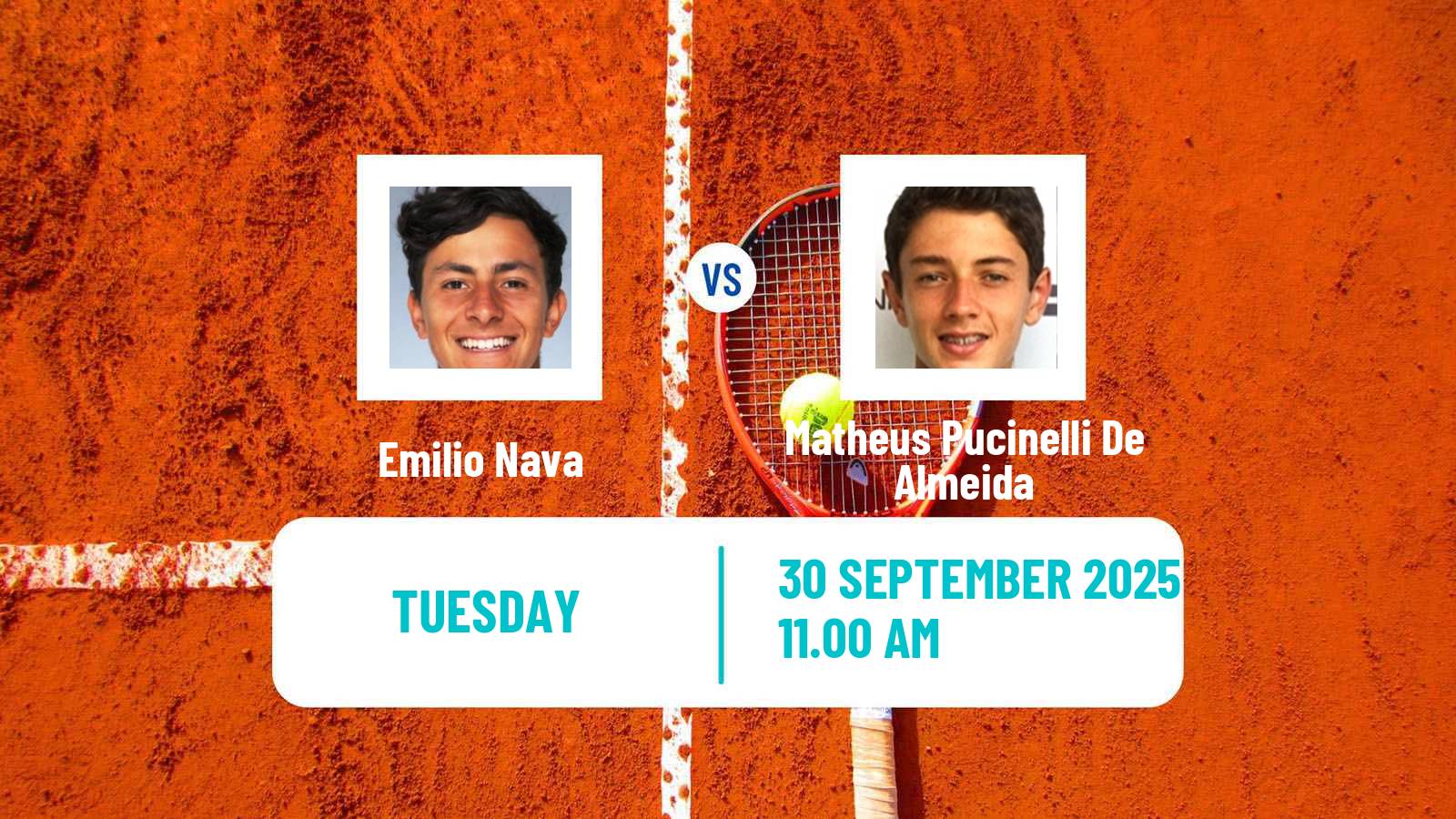 Tennis Antofagasta Challenger Men Emilio Nava - Matheus Pucinelli De Almeida