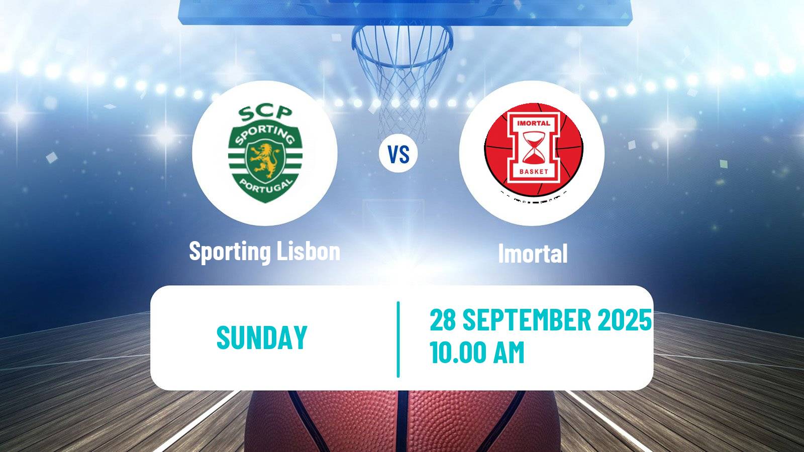 Basketball Club Friendly Basketball Women Sporting Lisbon - Imortal